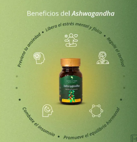 Ashwagandha Premium - Suplemento Natural para Energía y Bienestar