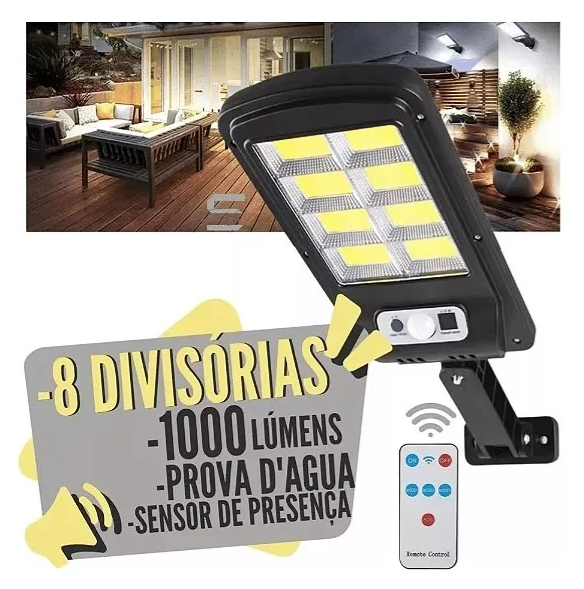 Lampara Solar Led 30w Con Control
