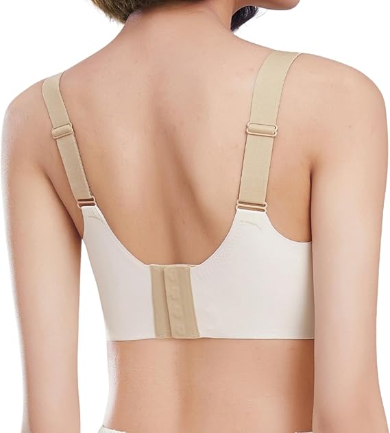 ¡El brasier 3 en 1 que transforma tu figura! 😮 Sin costuras, con realce y corrector de postura 🤩