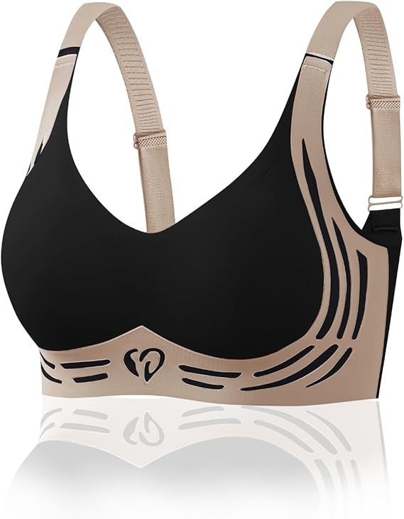 ¡El brasier 3 en 1 que transforma tu figura! 😮 Sin costuras, con realce y corrector de postura 🤩